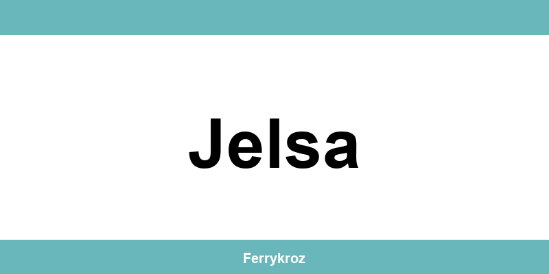 Jadrolinija Jelsa i vozni red plovidbe