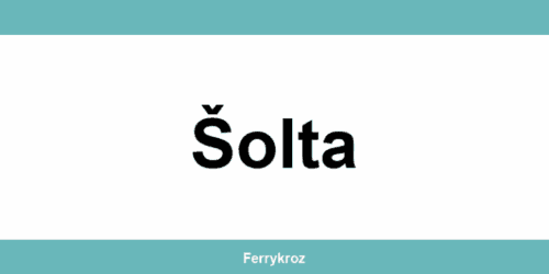 Jadrolinija Šolta i vozni red plovidbe