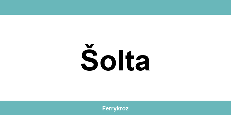 Jadrolinija Šolta i vozni red plovidbe