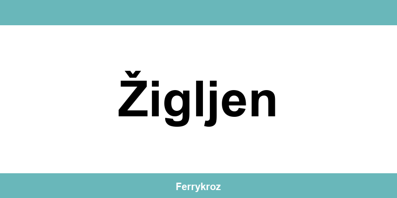 Jadrolinija Žigljen i vozni red plovidbe