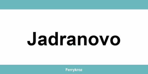 Jadrolinija Jadranovo i vozni red plovidbe