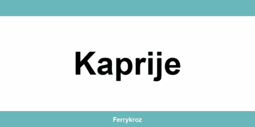 Jadrolinija Kaprije i vozni red plovidbe