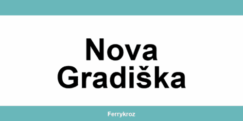 Jadrolinija Nova Gradiška i vozni red plovidbe