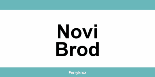 Jadrolinija Novi Brod i vozni red plovidbe