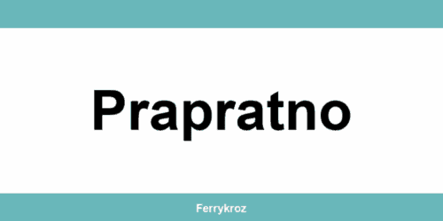 Jadrolinija Prapratno i vozni red plovidbe