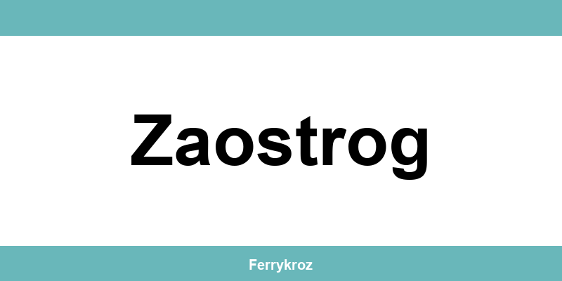 Jadrolinija Zaostrog i vozni red plovidbe